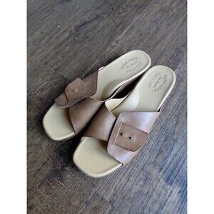 Korkease York, Brown Leather Women Size 11M